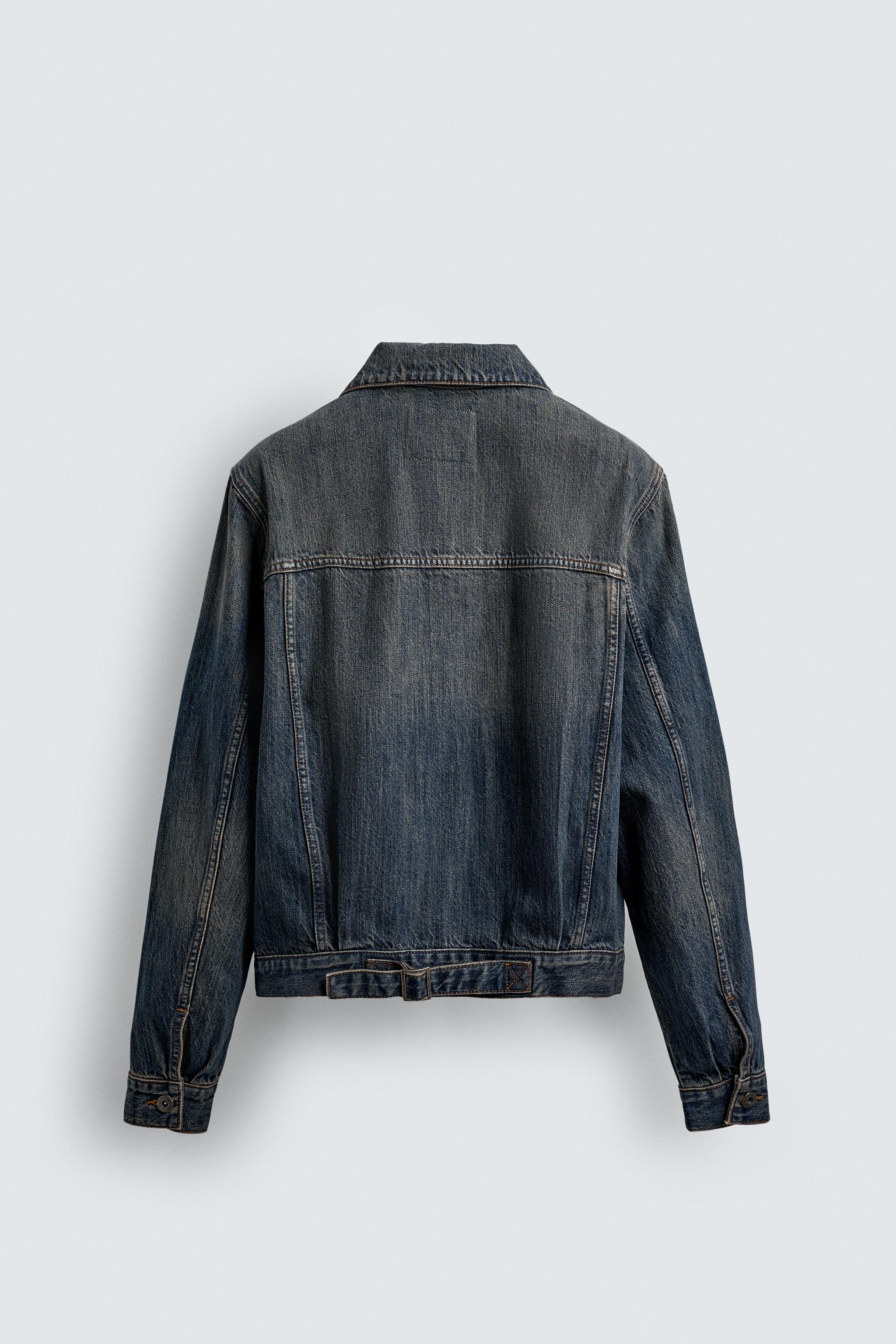 CROPPED FIT DENIM JACKET